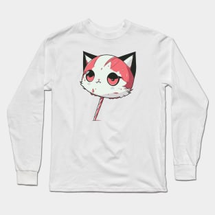 lolicat pink Long Sleeve T-Shirt